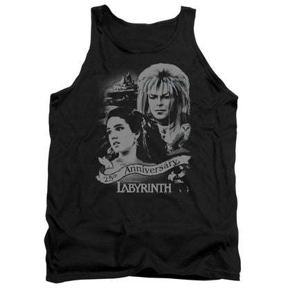 Labyrinth Anniversary Mens Tank Top Shirt Black