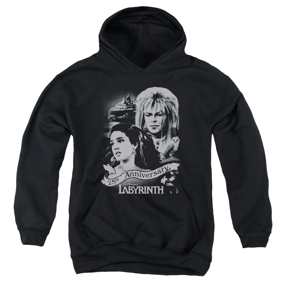 Labyrinth Anniversary Kids Youth Hoodie Black
