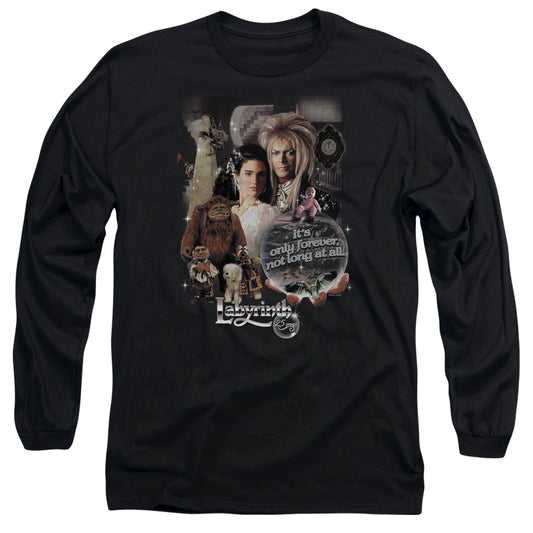Labyrinth 25 Years of Magic Mens Long Sleeve Shirt Black