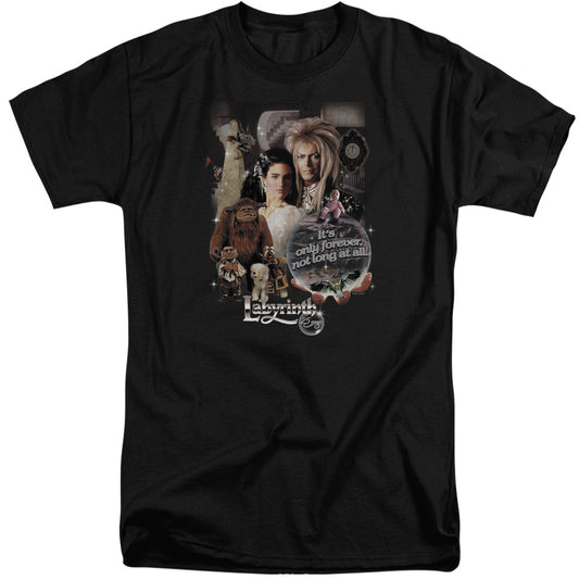 Labyrinth 25 Years of Magic Mens Tall T Shirt Black