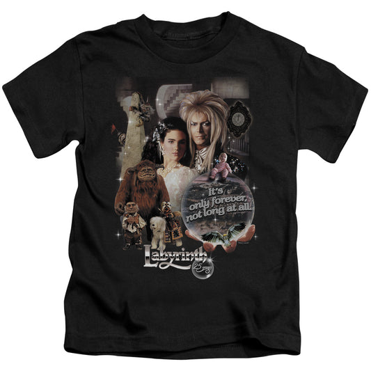 Labyrinth 25 Years of Magic Juvenile Kids Youth T Shirt Black