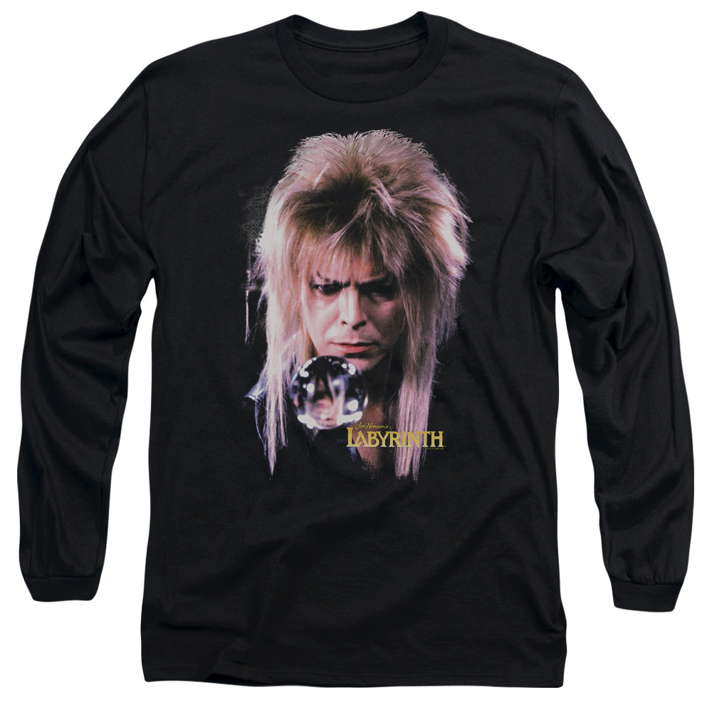 Labyrinth Goblin King Mens Long Sleeve Shirt Black