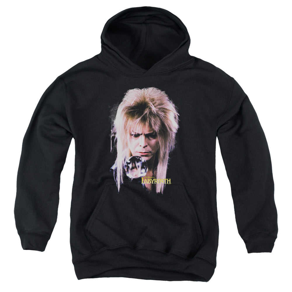 Labyrinth Goblin King Kids Youth Hoodie Black