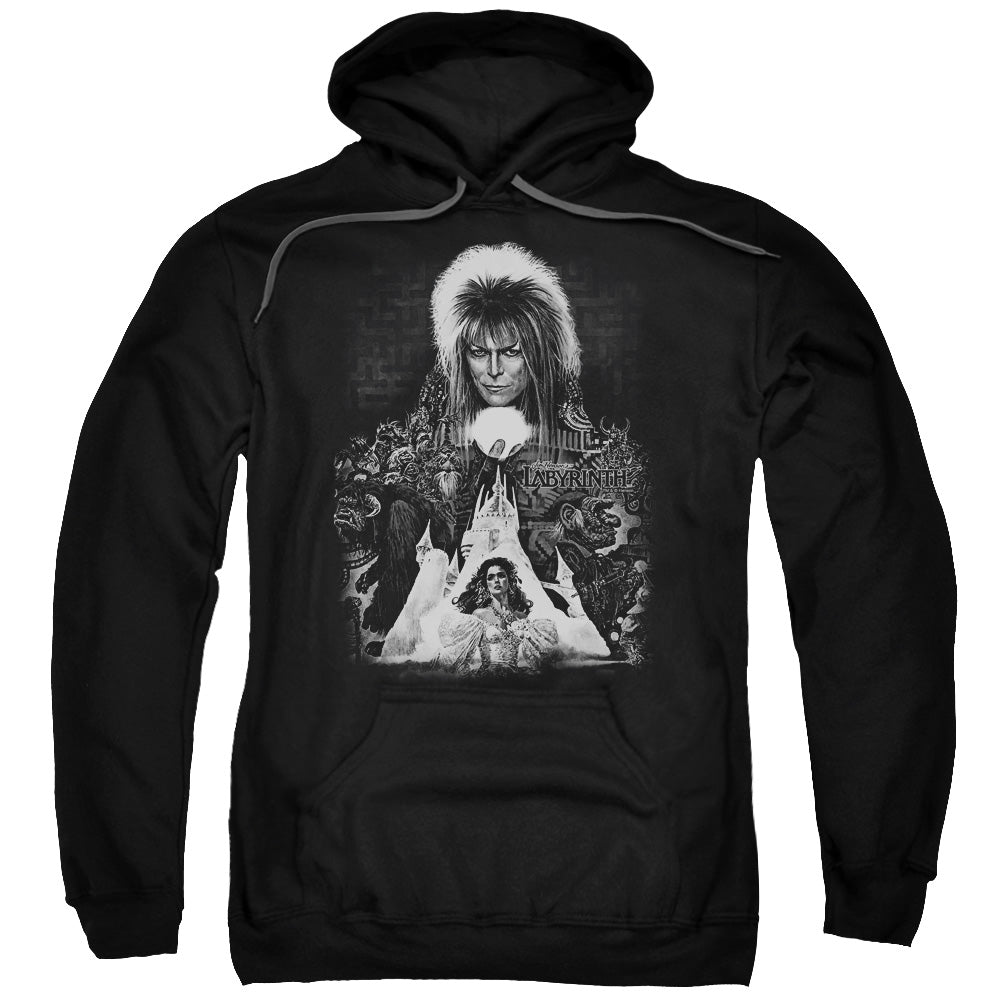 Labyrinth Castle Mens Hoodie Black