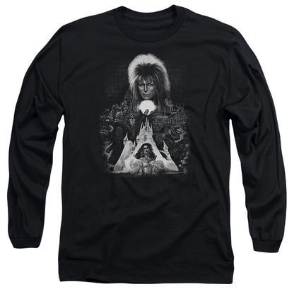 Labyrinth Castle Mens Long Sleeve Shirt Black