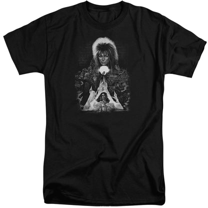 Labyrinth Castle Mens Tall T Shirt Black