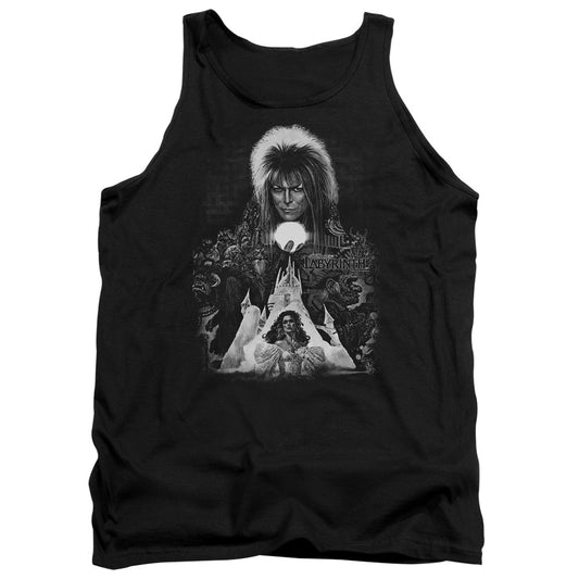 Labyrinth Castle Mens Tank Top Shirt Black