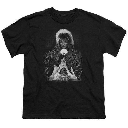 Labyrinth Castle Kids Youth T Shirt Black