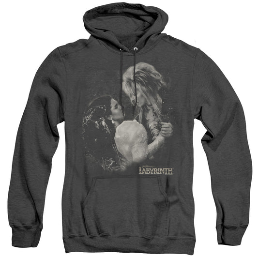 Labyrinth Dream Dance Heather Mens Hoodie Black