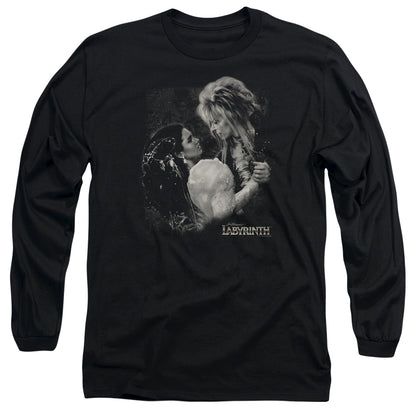 Labyrinth Dream Dance Mens Long Sleeve Shirt Black