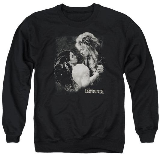 Labyrinth Dream Dance Mens Crewneck Sweatshirt Black