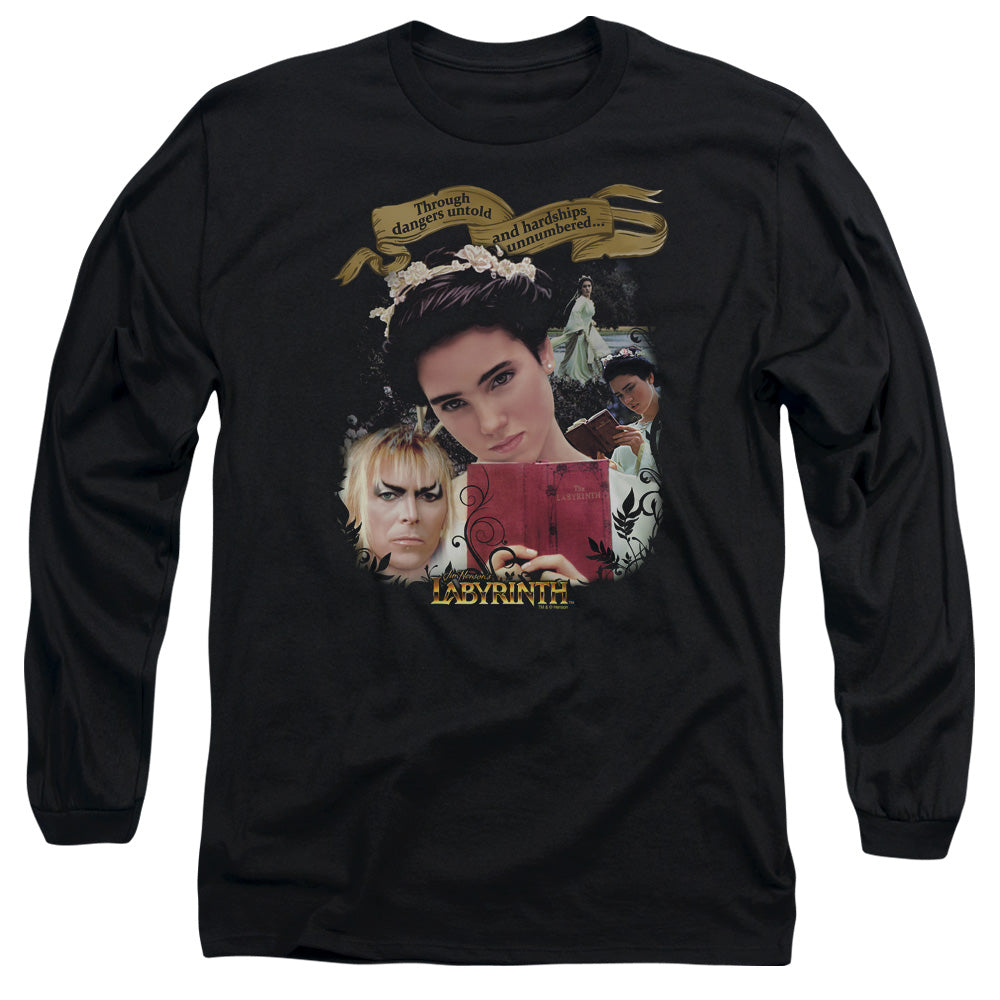 Labyrinth Dangers Untold Mens Long Sleeve Shirt Black