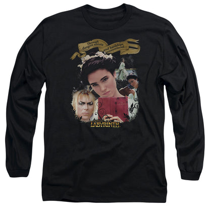 Labyrinth Dangers Untold Mens Long Sleeve Shirt Black