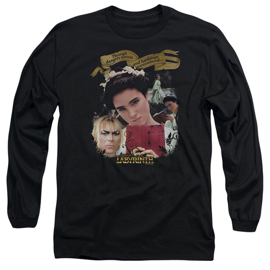 Labyrinth Dangers Untold Mens Long Sleeve Shirt Black