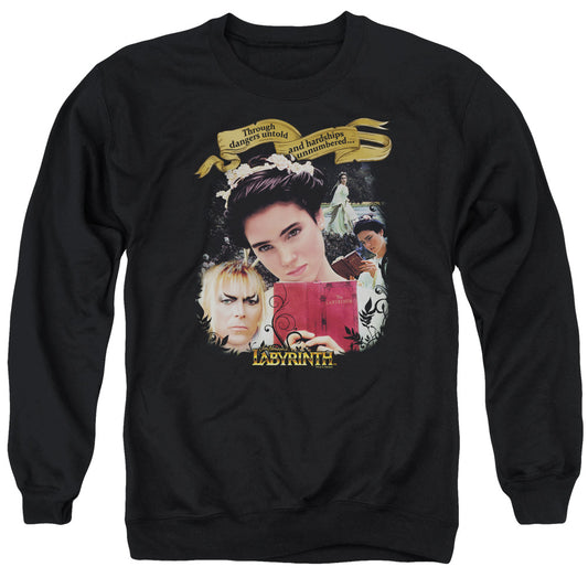 Labyrinth Dangers Untold Mens Crewneck Sweatshirt Black