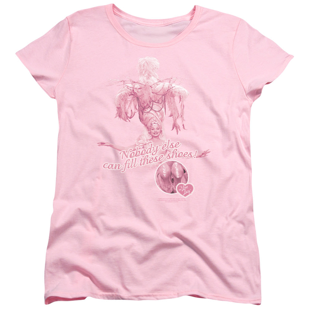 I Love Lucy Nobody Else Womens T Shirt Pink