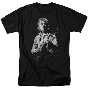 John Lennon Iconic Mens T Shirt Black