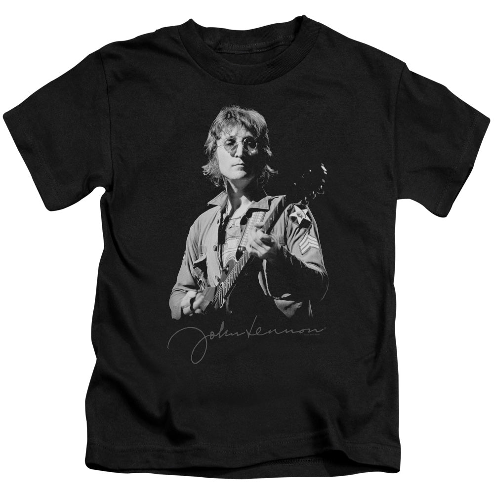 John Lennon Iconic Juvenile Kids Youth T Shirt Black