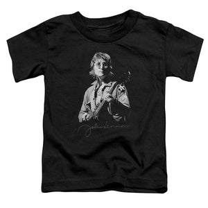 John Lennon Iconic Toddler Kids Youth T Shirt Black