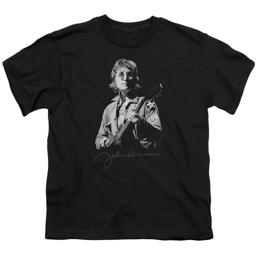 John Lennon Iconic Kids Youth T Shirt Black