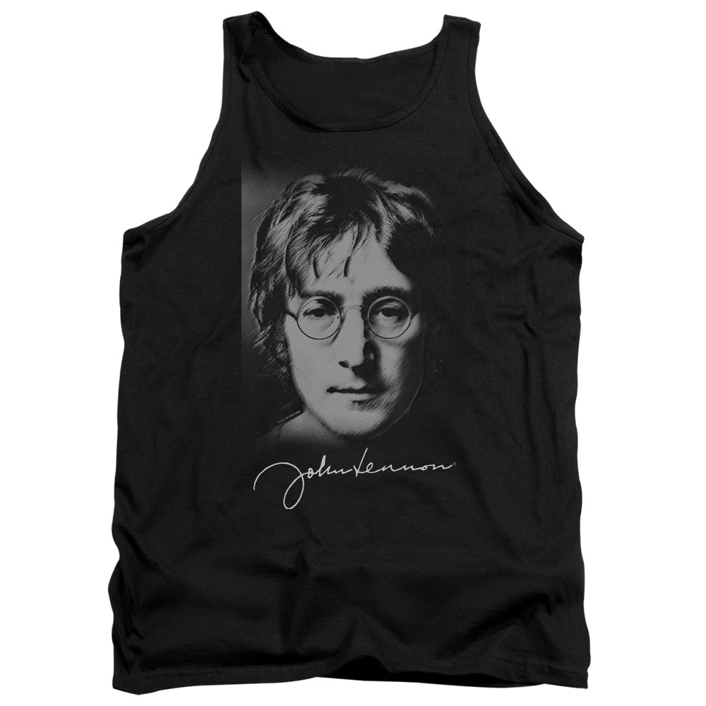 John Lennon Sketch Mens Tank Top Shirt Black