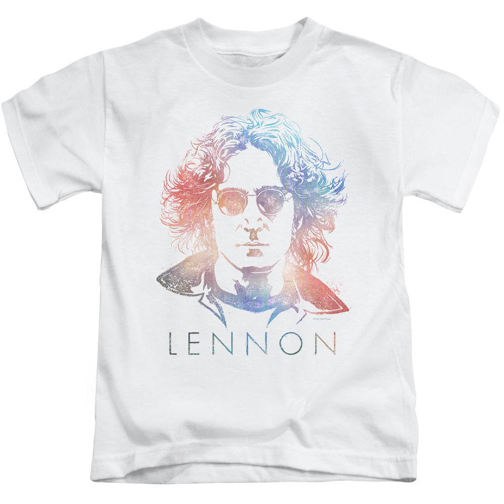 John Lennon Colorful Juvenile Kids Youth T Shirt White