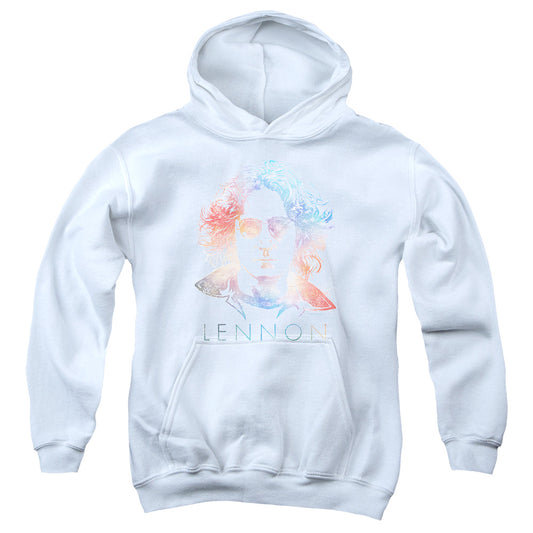 John Lennon Colorful Kids Youth Hoodie White