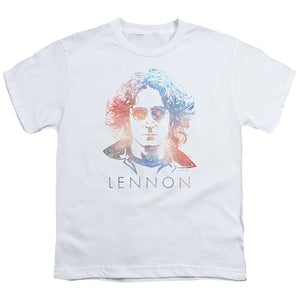John Lennon Colorful Kids Youth T Shirt White