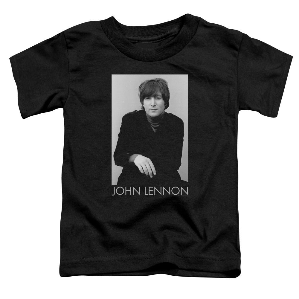 John Lennon Ex Beatle Toddler Kids Youth T Shirt Black