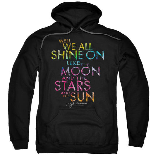 John Lennon All Shine Mens Hoodie Black