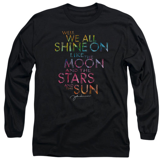 John Lennon All Shine Mens Long Sleeve Shirt Black