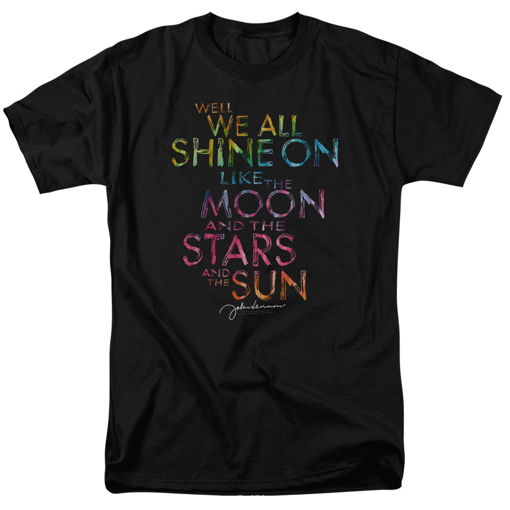 John Lennon All Shine Mens T Shirt Black