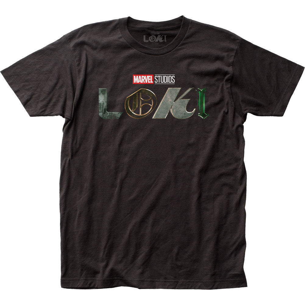 Loki Loki Logo Mens T Shirt Black