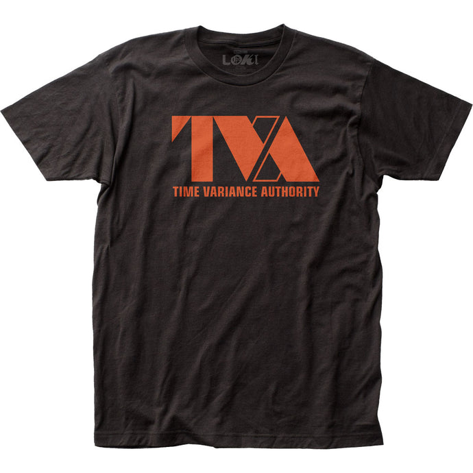Loki TVA Logo Mens T Shirt Black