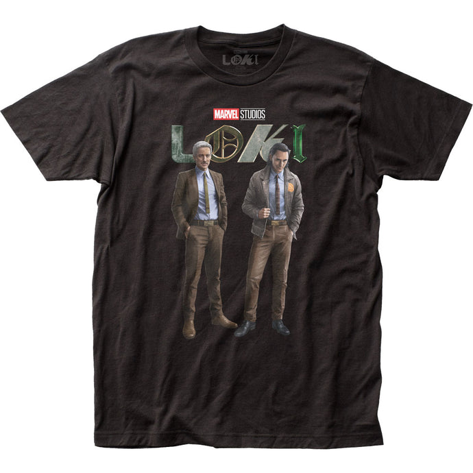 Loki Duo Mens T Shirt Black