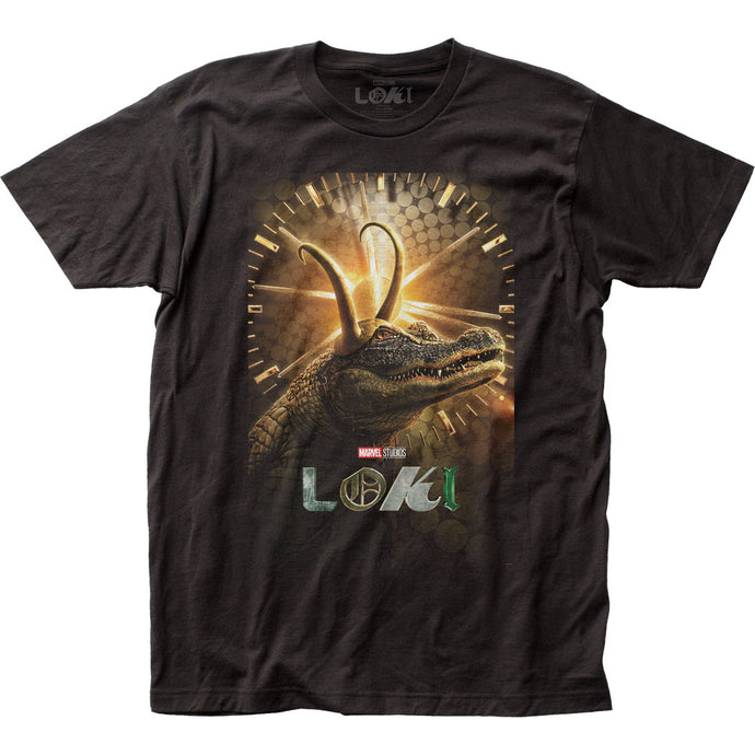 Loki Alligator Loki Mens T Shirt Black