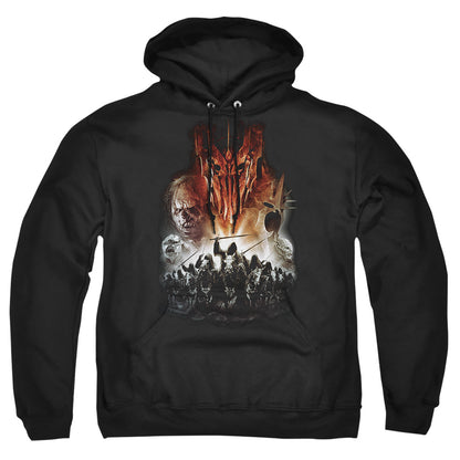 Lord Of The Rings Evil Rising Mens Hoodie Black