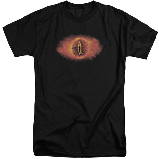 Lord of the Rings Eye Of Sauron Mens Tall T Shirt Black Officially Licensed