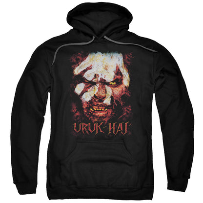 Lord of the Rings Uruk Hai Mens Hoodie Black