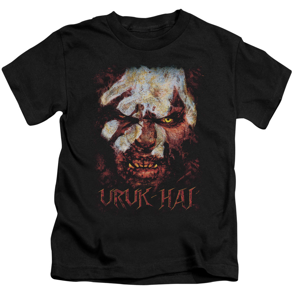 Lord of the Rings Uruk Hai Juvenile Kids Youth T Shirt Black