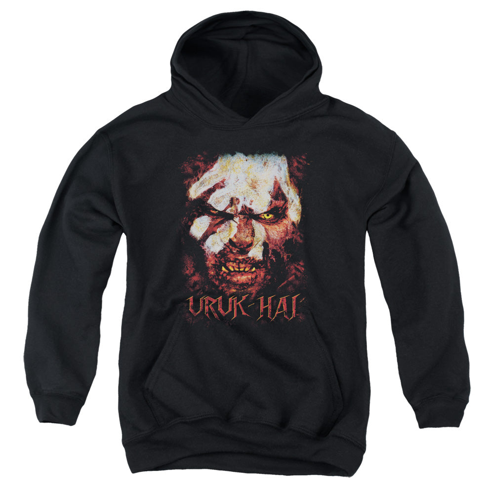 Lord of the Rings Uruk Hai Kids Youth Hoodie Black