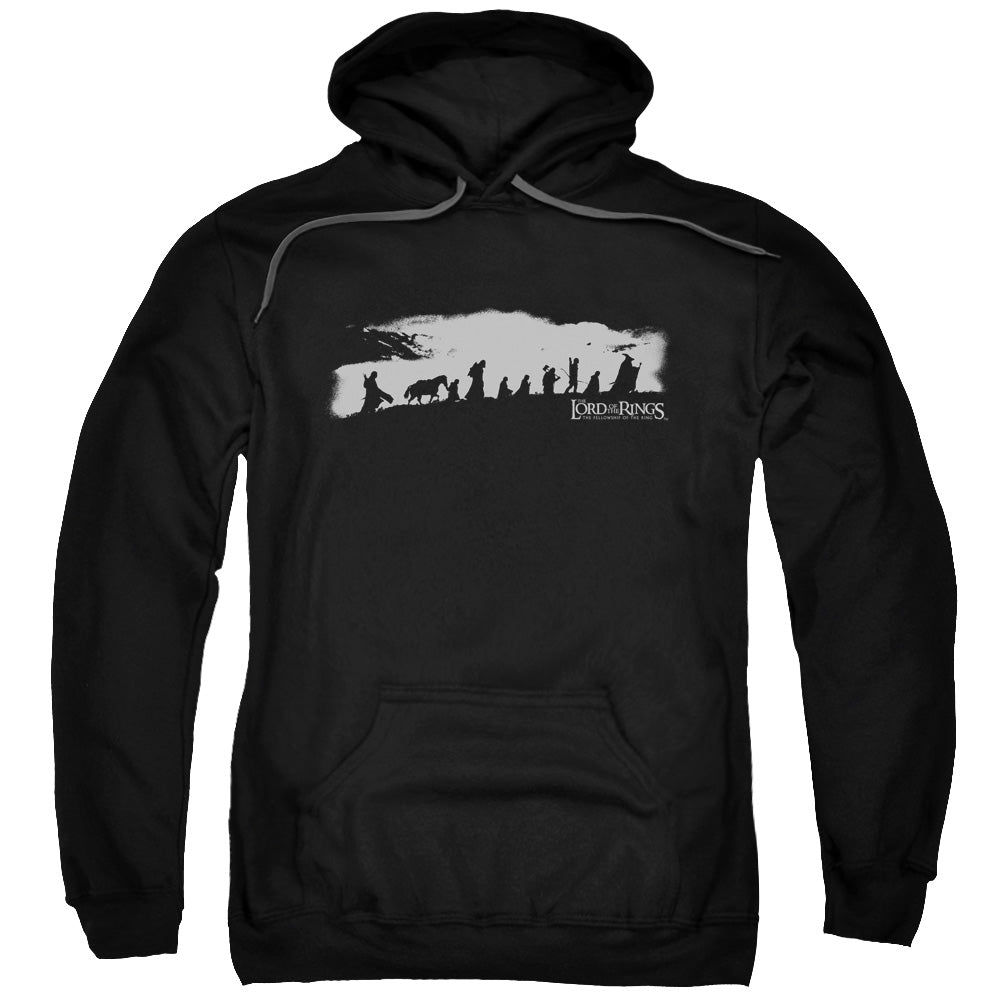 Lord of the Rings The Fellowship Mens Hoodie Black