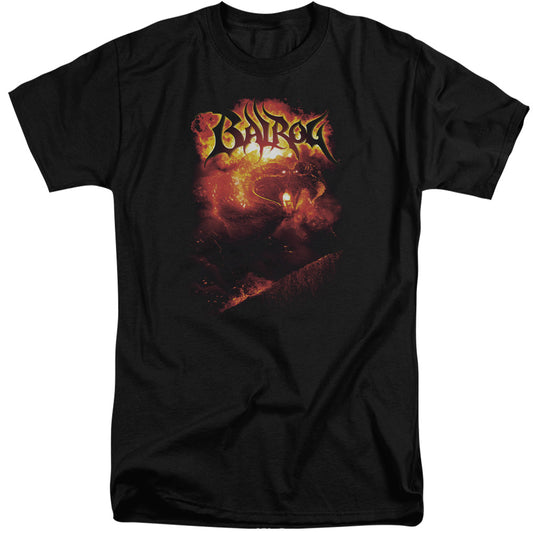 Lord of the Rings Balrog Mens Tall T Shirt Black Officially Licensed