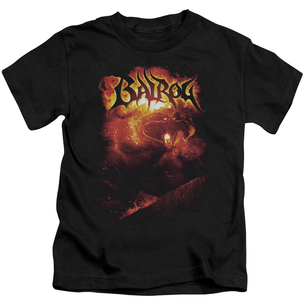 Lord of the Rings Balrog Juvenile Kids Youth T Shirt Black