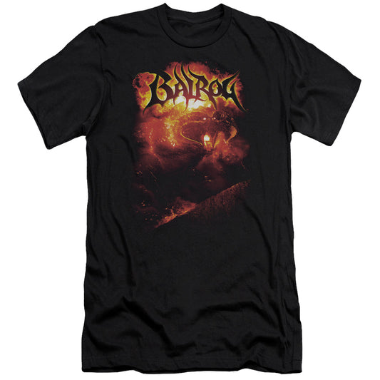 Lord of the Rings Balrog Premium Bella Canvas Slim Fit Mens T Shirt Black