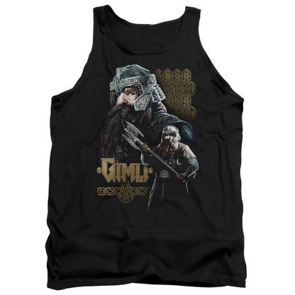 Lord of the Rings Gimli Mens Tank Top Shirt Black