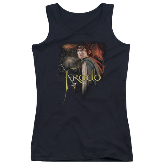 Lord of the Rings Frodo Womens Tank Top Shirt Black