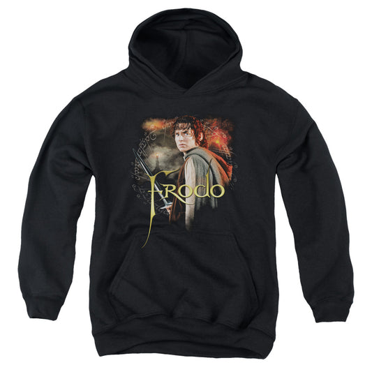 Lord of the Rings Frodo Kids Youth Hoodie Black