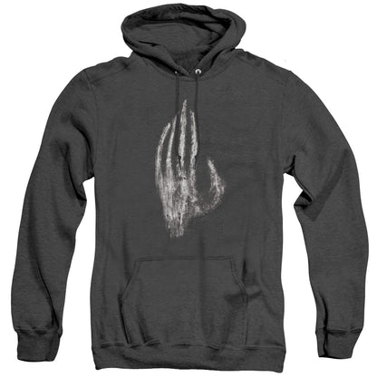 Lor Hand Of Saruman Heather Mens Hoodie Black