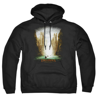 Lord of the Rings Kings Of Old Mens Hoodie Black